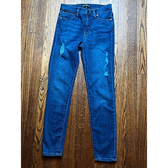 J. Crew Denim - 🌟5/$20🌟 J. Crew Womens Mercantile medium wash jeans size 25